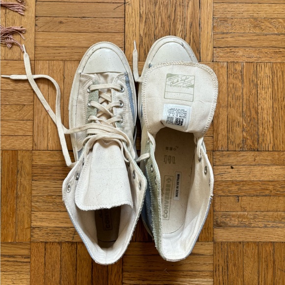 Converse Chuck 70 Hi Craft Mix 'Natural Summit Sage' A02750C - size 12 (men’s) - Picture 10 of 11